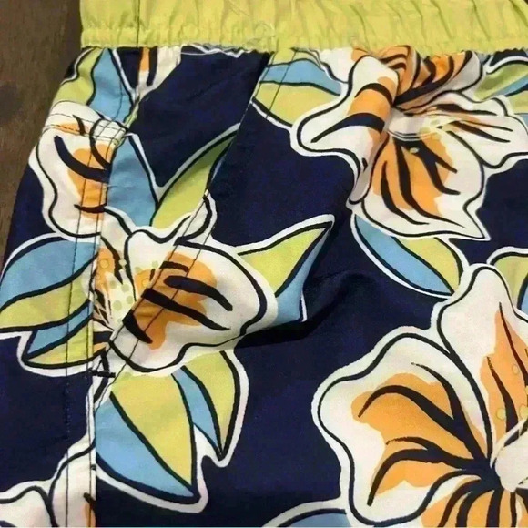SVRN Code Mens Swim‎ Trunks size Large New Floral Tropical - Picture 2 of 7